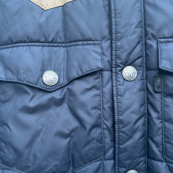 Levis Jacket Mens S Black Barstow Quilted Western Shacket Packable Overshirt - Picture 14 of 16